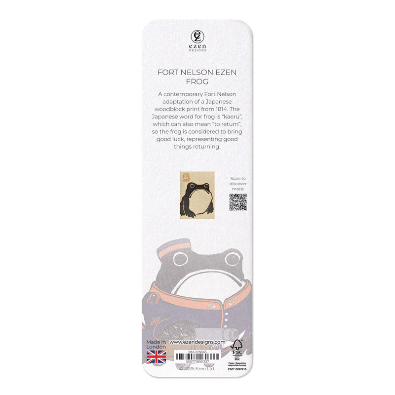 Fort Nelson Ezen Frog - Bookmark