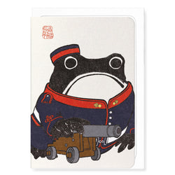Fort Nelson Ezen Frog Greetings Card