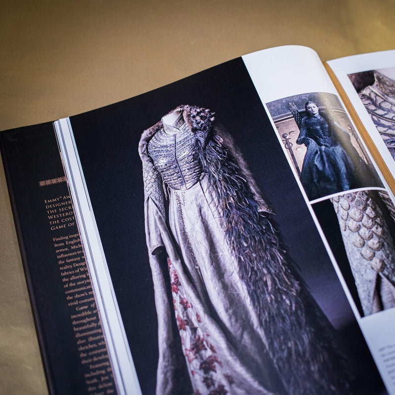 Game of Thrones: The Costumes: The official costume design book of Season 1 to Season 8 by Michelle Clapton sansa costume 