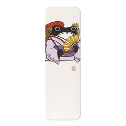 Ezen Frog in style of a Geisha on bookmark