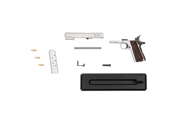 Individual parts of the 1911 model - unassembled