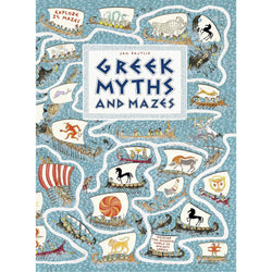 greek myths and mazes front cover