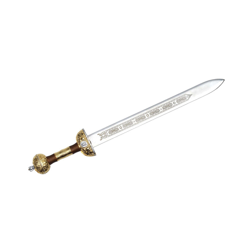 Julius Caesar Mini Sword Replica full length at an angle