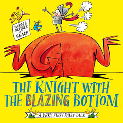 the knight with the blazing bottom front cover
