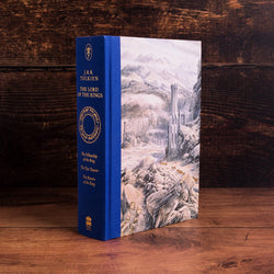 Alan Lee illustrated bound trilogy of Lord of the Rings by J.R.R.Tolkien