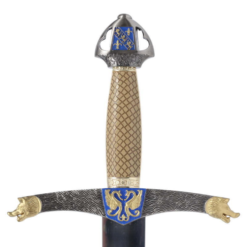 Deluxe Lancelot Sword pommel hilt and crossguard