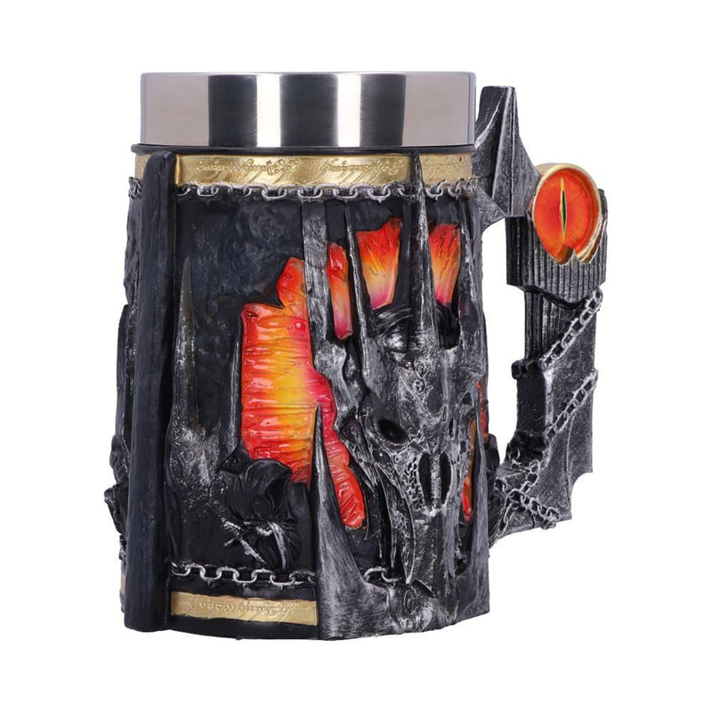 Lord of the Rings Sauron Tankard Saurons Helm front left side view 