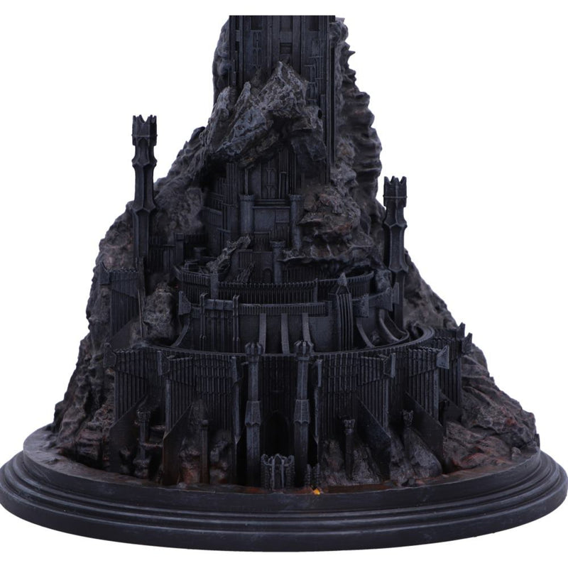 Dark castle model on a white background