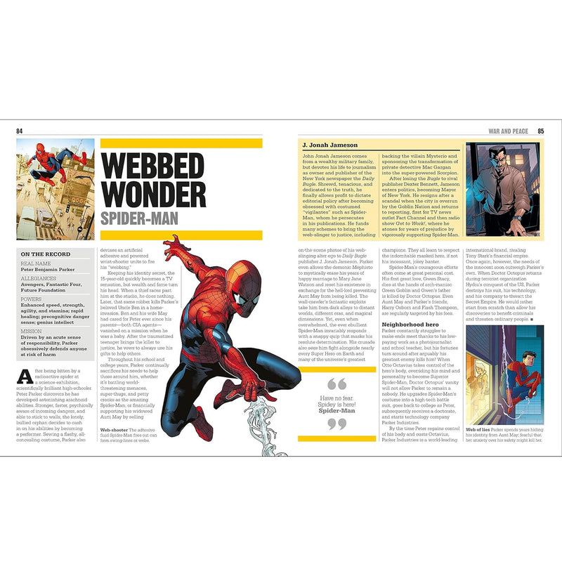 The Marvel Book: Expand Your Knowledge Of A Vast Comics Universe