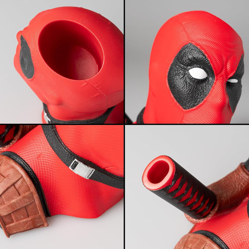 Deadpool desk organiser close up detail