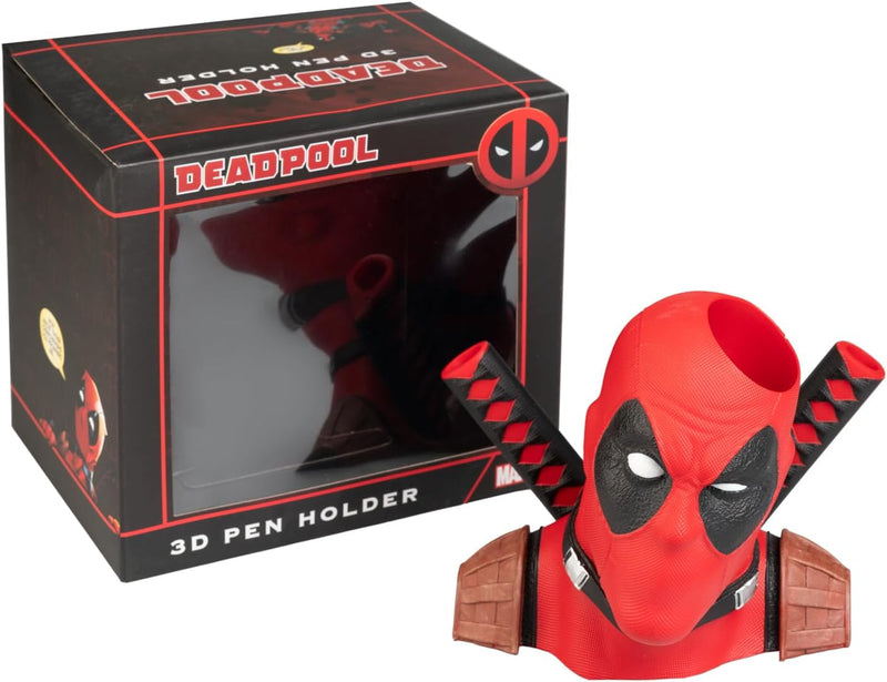 Deadpool 3D pen holder with packaging