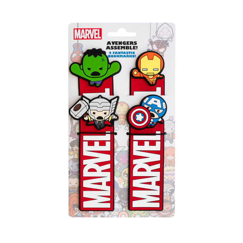 marvel bookmarks lifestyle packaging