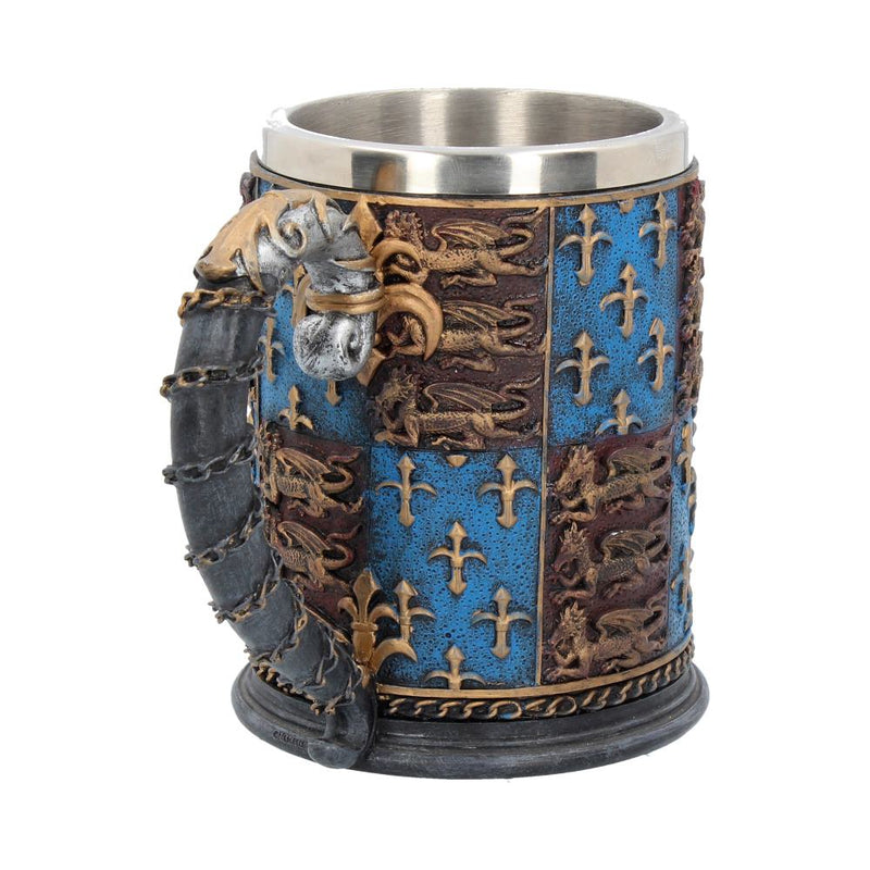Medieval Tankard right side handle view