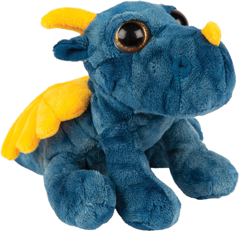 Medium blue thunder dragon plush toy