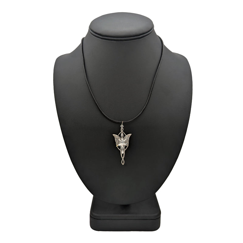 Mini Arwen Evenstar Silver Crystal Pendant Necklace - The Lord of the Rings