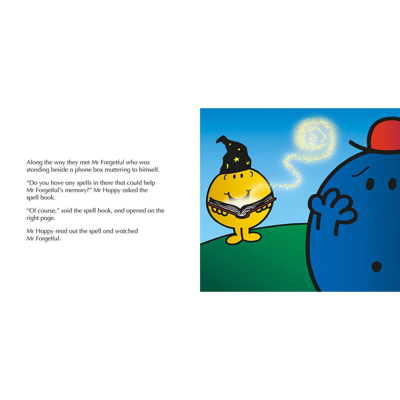 Mr Happy and the Wizard book inside