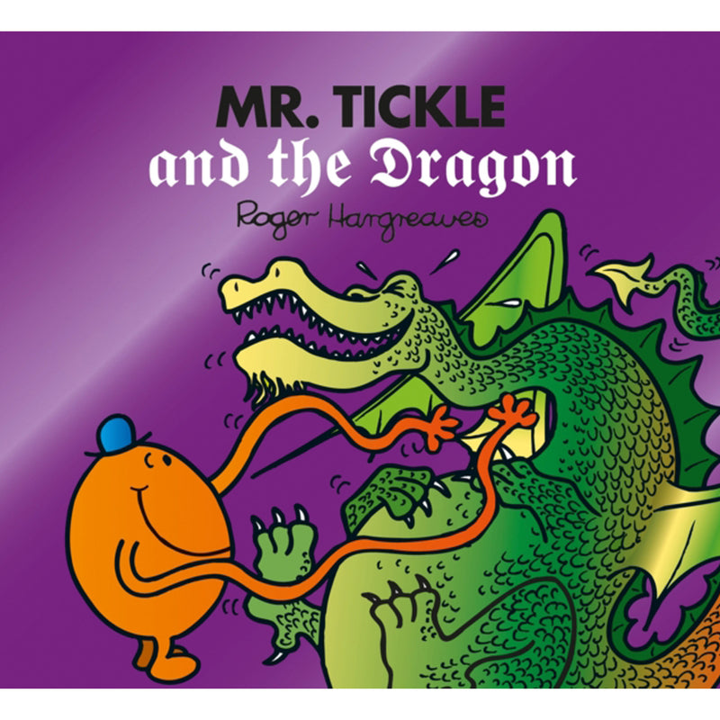 Mr. Tickle and the Dragon by Roger Hargreaves front cover