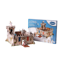 Papo Prince Phillip Castle next to packaging