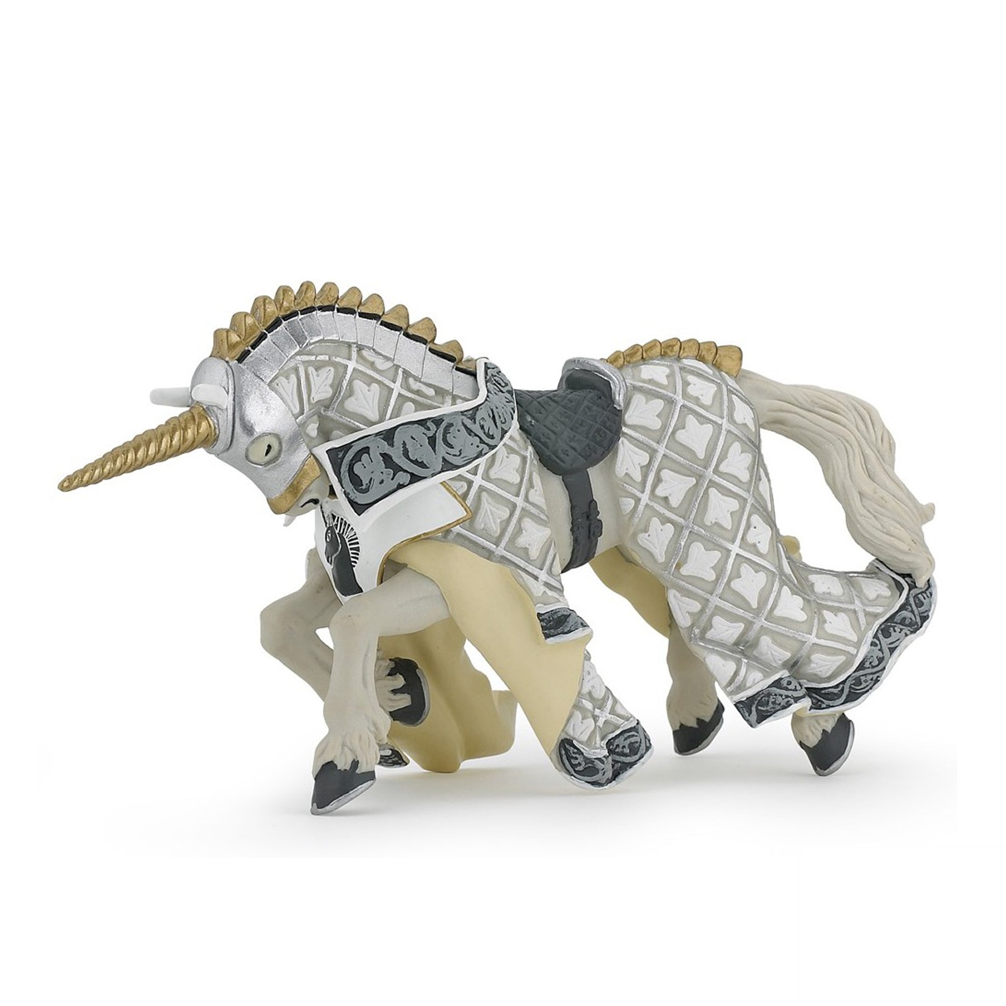 Horse of Weapon Master - Unicorn; The Medieval Fantasy World (Papo ...