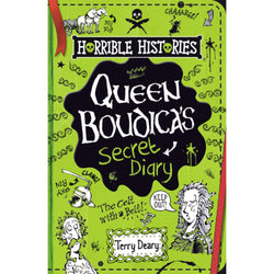 Queen Boudica's Secret Diary Horrible histories front cover