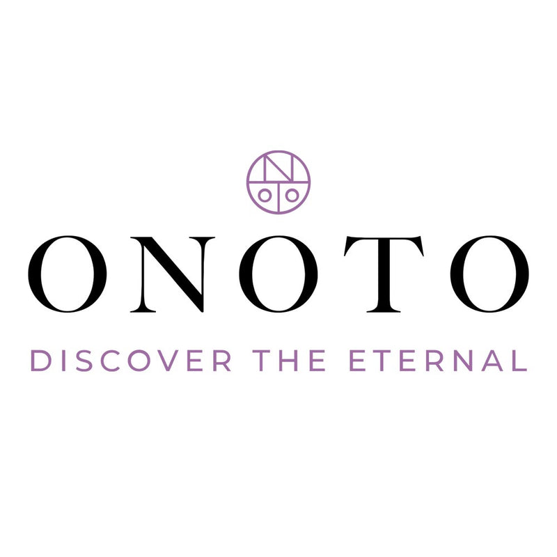 Logo of ONOTO with brand name and tagline on a white background