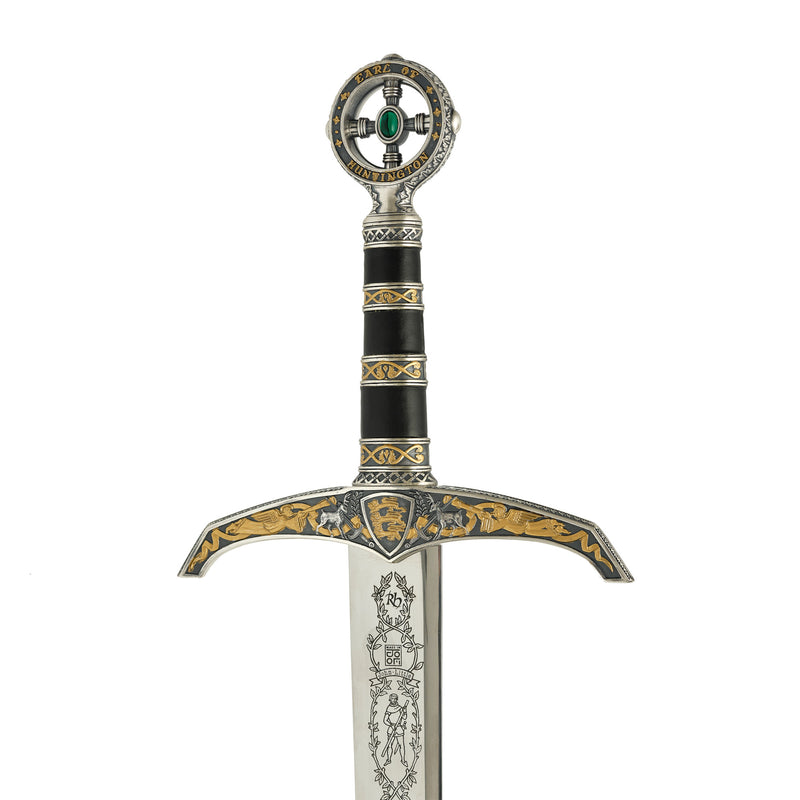 Robin Hood Sword Earl of Huntington hilt detail