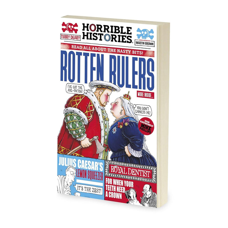 Rotten Rulers Front Cover Horrible Histories