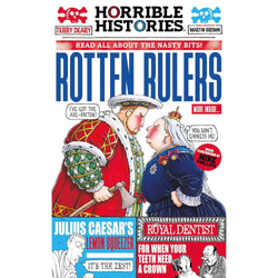 Rotten Rulers Front Cover Horrible Histories