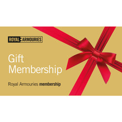 Royal Armouries Annual Gift Membership banner gold with red ribbon