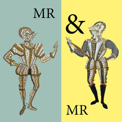  a modern interpretation of the manuscript illustrations from the Almain Armourers, Jacobe Album. It features designs inspired by, plate 72 showcasing the armour of Robert Dudley, Earl of Leicester, and plate 32 depicting Sir John Smythe's armour.