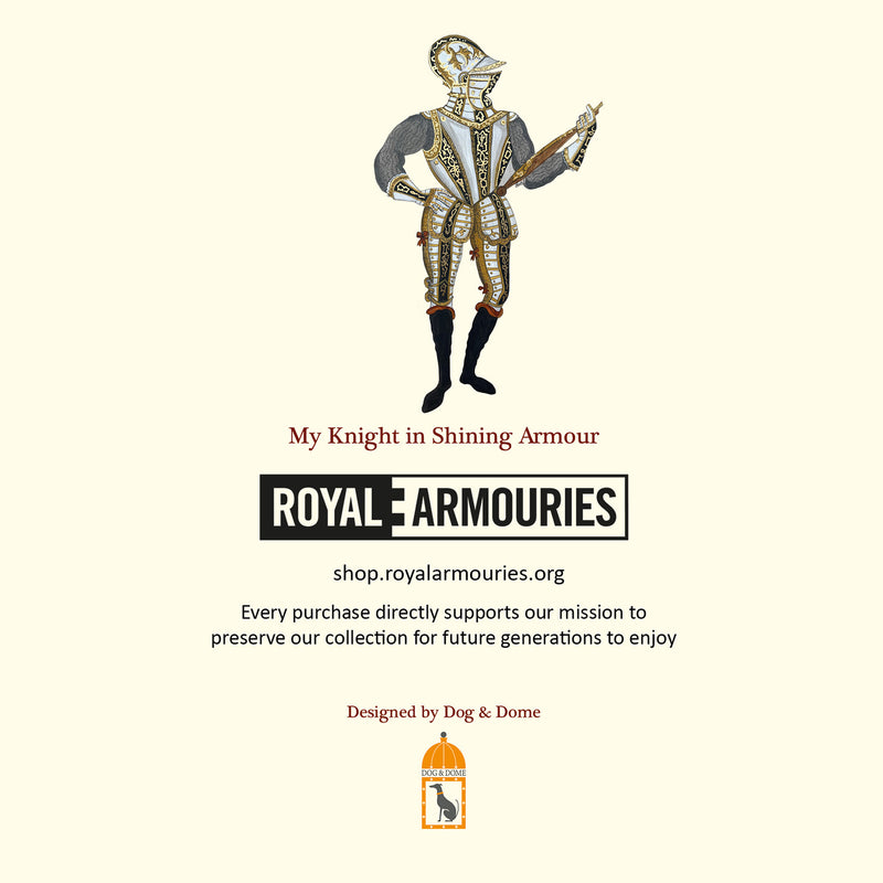 My Knight in Shining Armour Greetings Card