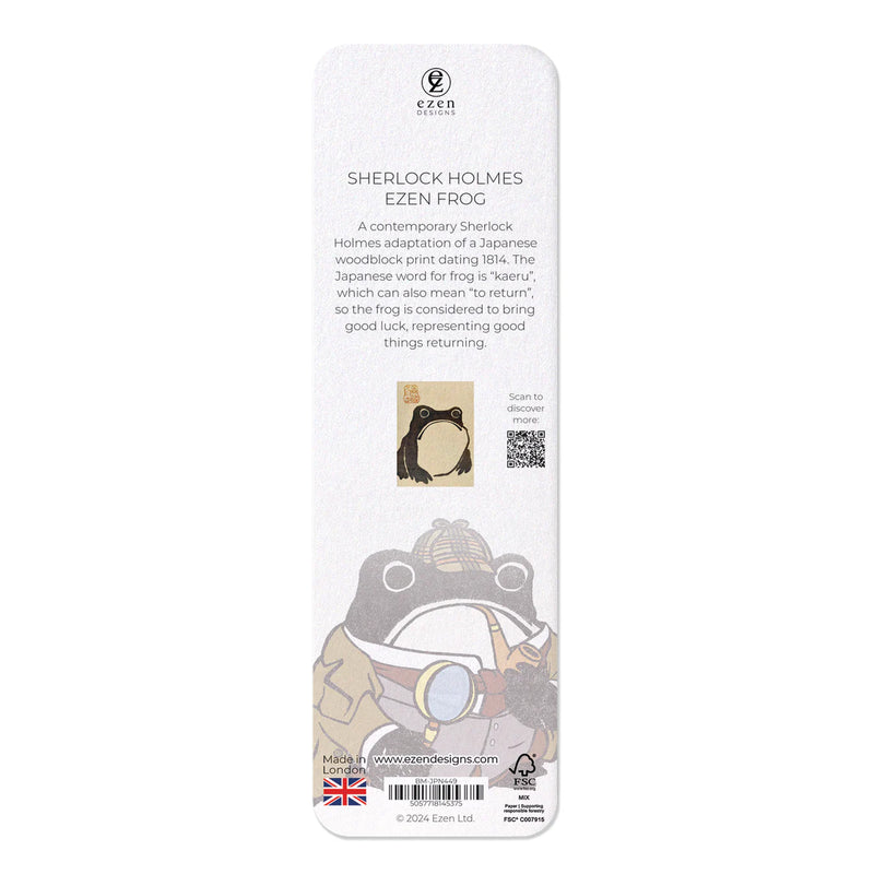Sherlock Holmes Ezen Frog - Bookmark
