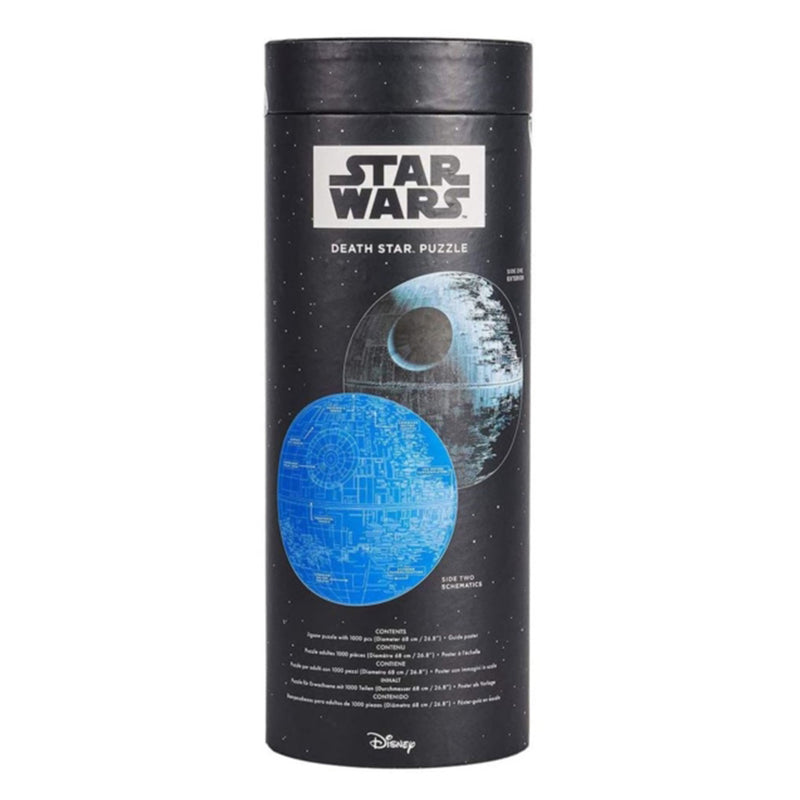 Star Wars Death Star Puzzle tubular packaging