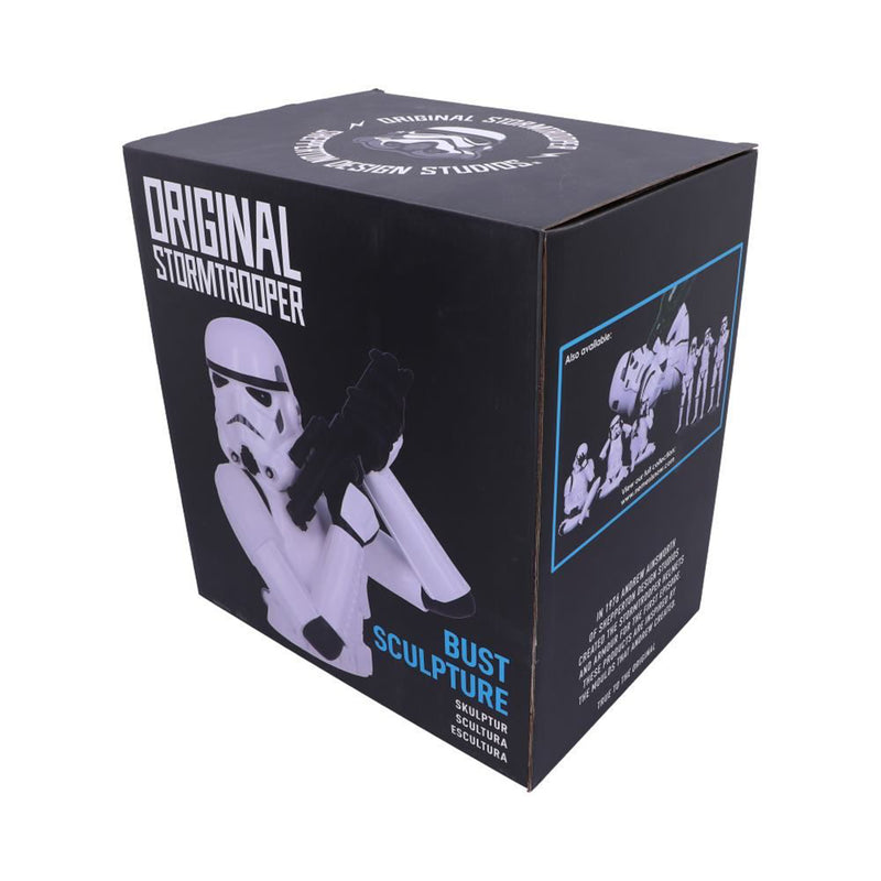 Stormtrooper Bust with blaster packaging