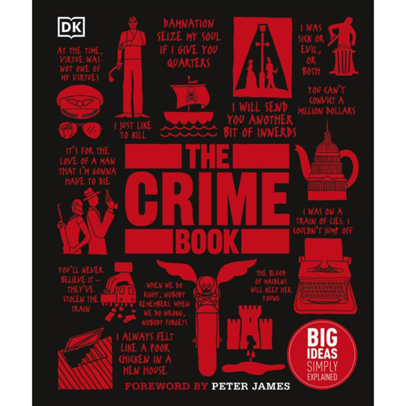 The Crime Book' with a foreword by Peter James front cover