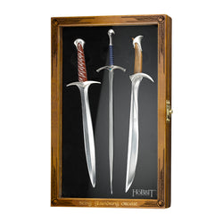 The Hobbit Letter Opener Set of three in wooden display box