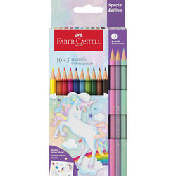 Unicorn Colour Pencil Castle Faber Castell packaging