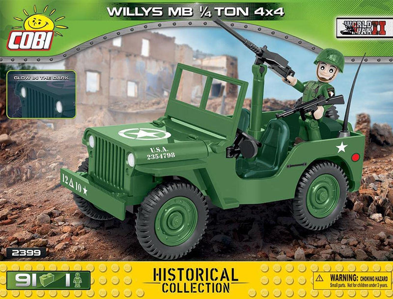 Willys MB 1/4 Ton 4x4 model box design