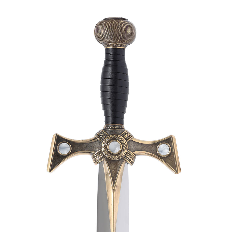 Xena Warrior Princess Sword replica hilt crossguard and pommel closeup
