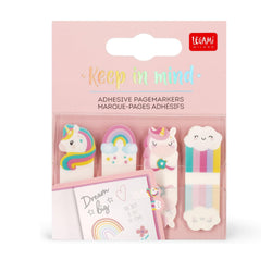 Unicorn 'Keep in Mind' Adhesive Pagemarkers