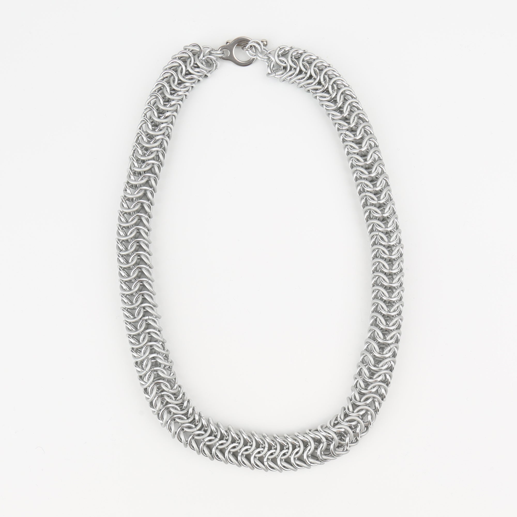 Rope Chainmail Necklace; Silver - Anjo Designs – Royal Armouries Museum ...