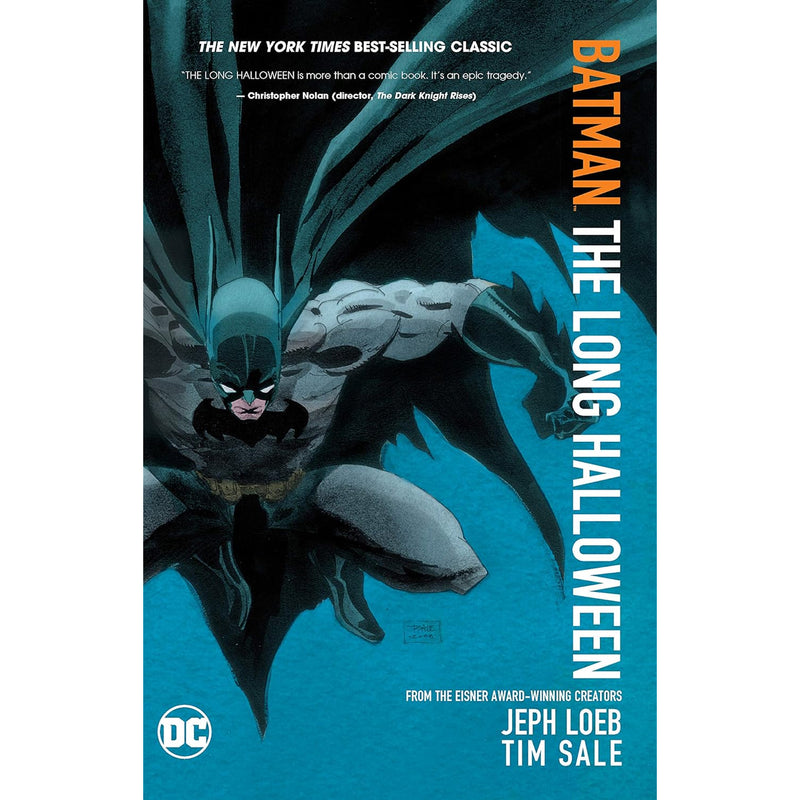 Batman: The Long Halloween front cover in blue