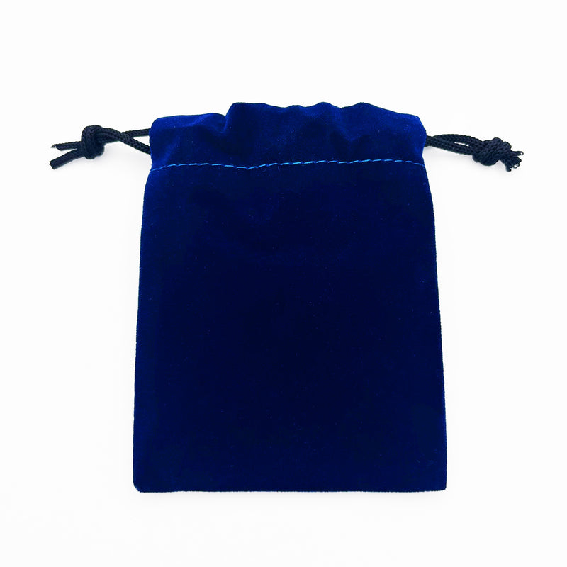 blue velvet bag