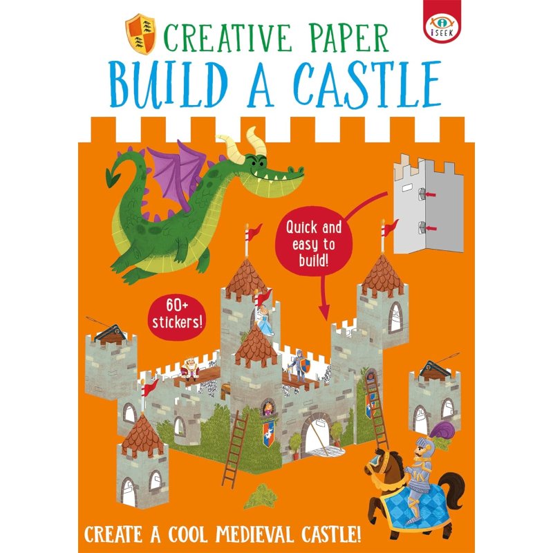 build a castle creative paper FRONT COVER