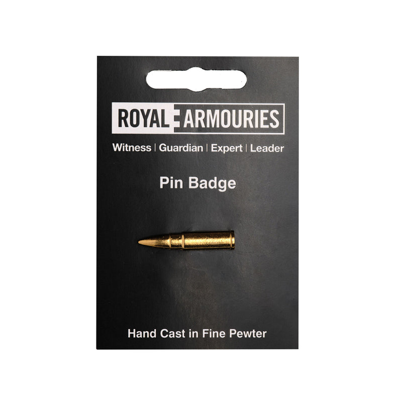 bullet pin badge