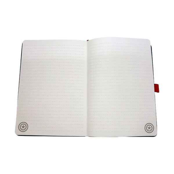 Captain America Luxe Slider Notebook - Marvel Comics – Royal Armouries ...