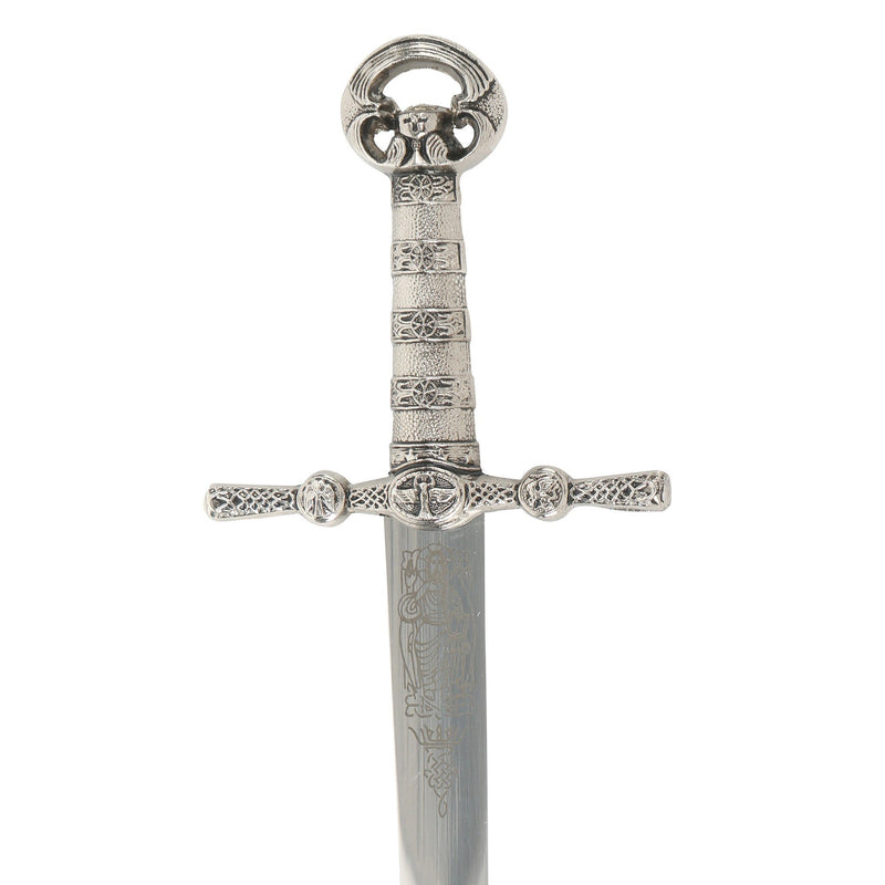 crusader sword letter opener hilt upright