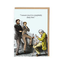 Dairy Free Greetings Card