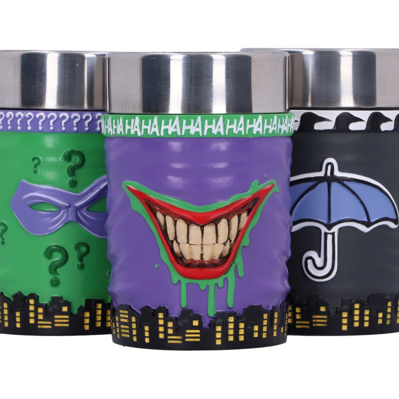 DC Batman Super-Villain Collectible Mini Cup
 design back