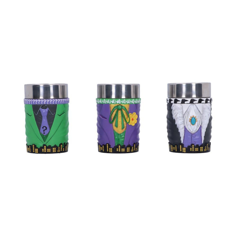 DC Batman Super-Villain Collectible Mini Cup all three cups
